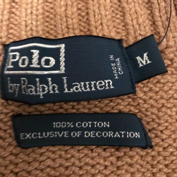 Polo Ralph Lauren half zip sweater men’s medium - Picture 3 of 4